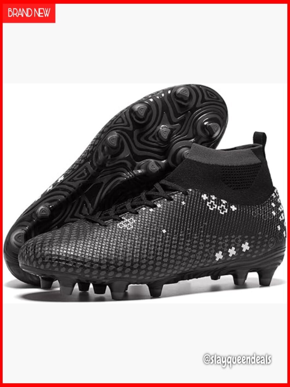 High Top Soccer Cleats Lightweight Professional Football Boots Athletic Shoes
